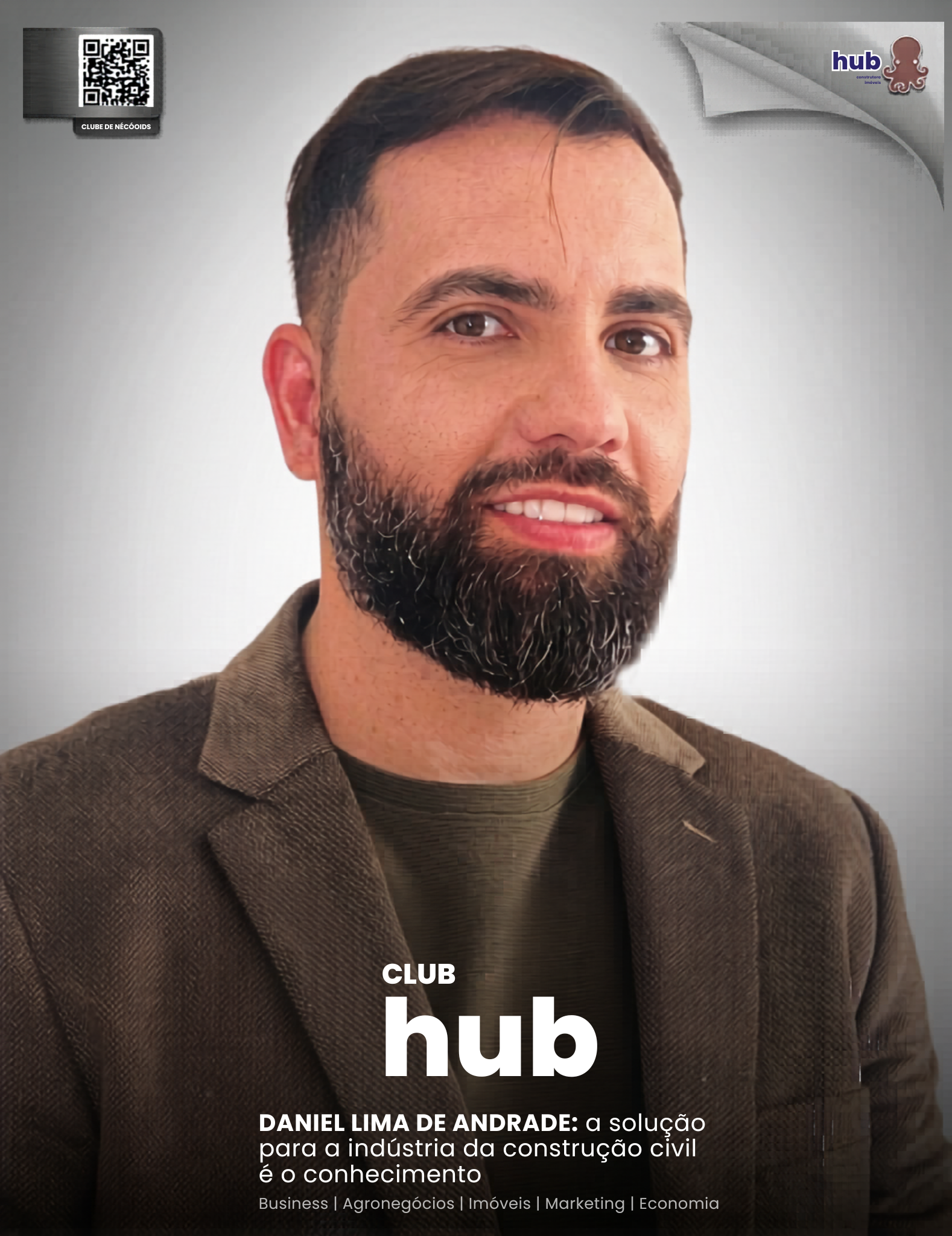 Capa da Revista Hub Club